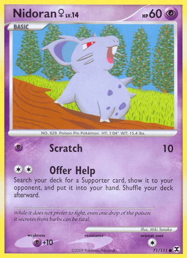 Nidoran ♀, Rising Rivals 71