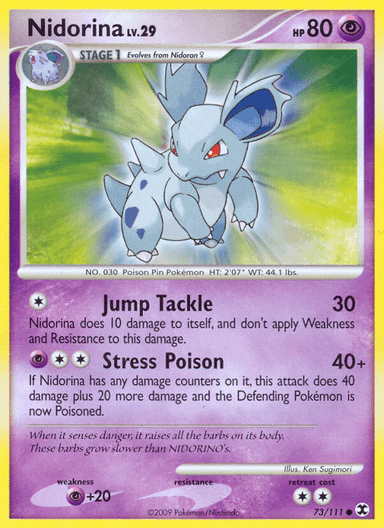 Nidorina, Rising Rivals 73