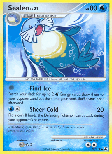 Sealeo, Rising Rivals 77