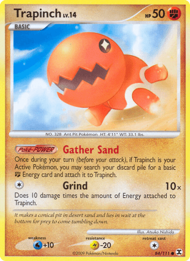 Trapinch, Rising Rivals 84