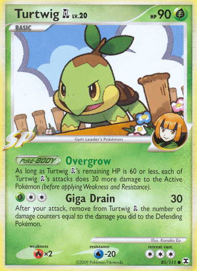Turtwig GL, Rising Rivals 85