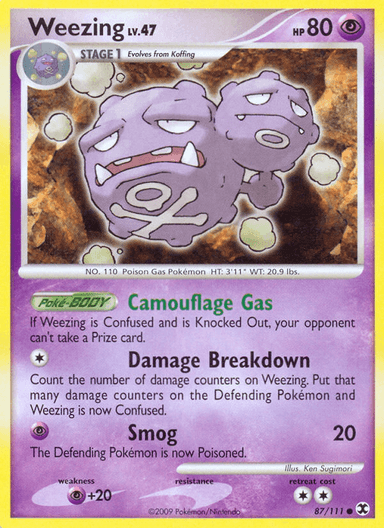 Weezing, Rising Rivals 87