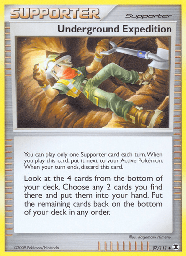 Underground Expedition, Rising Rivals 97