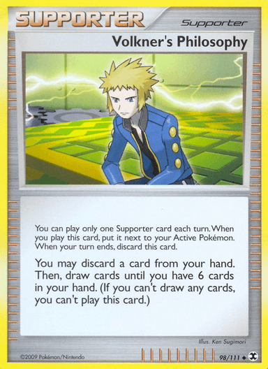 Volkner's Philosophy, Rising Rivals 98
