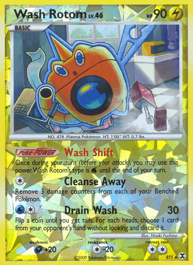 Wash Rotom, Rising Rivals RT5