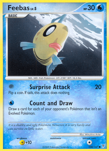 Feebas, Supreme Victors 104