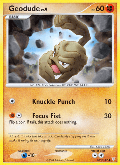Geodude, Supreme Victors 105