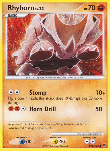 Rhyhorn, Supreme Victors 122
