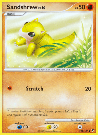 Sandshrew, Supreme Victors 124