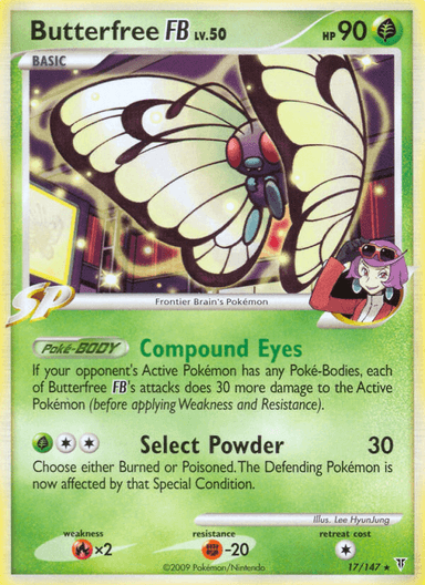 Butterfree FB, Supreme Victors 17