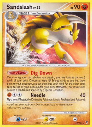 Sandslash, Supreme Victors 42