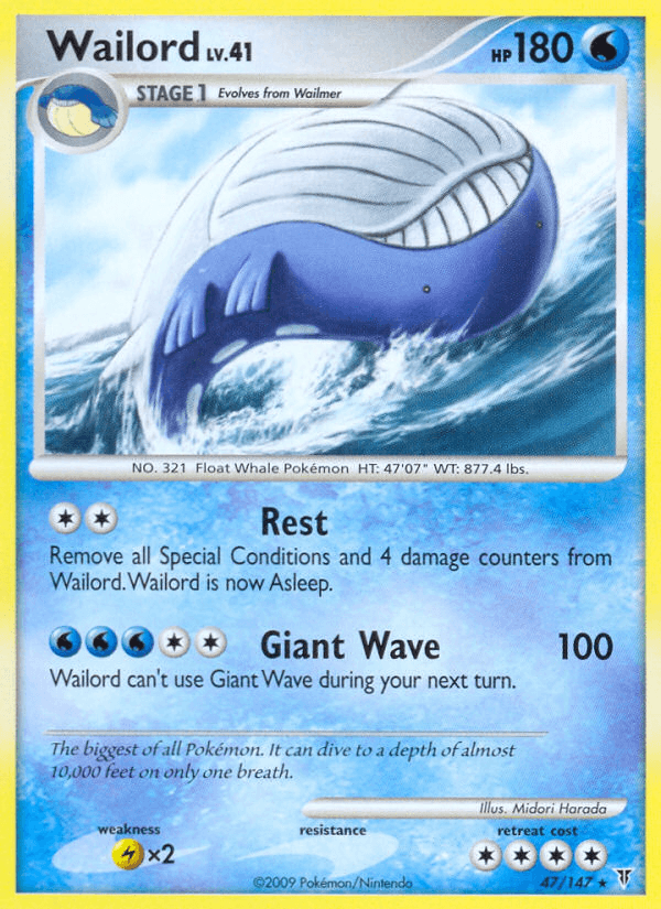 Wailord, Supreme Victors 47