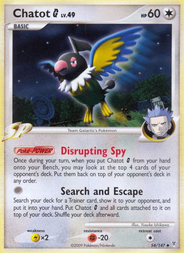 Chatot G, Supreme Victors 54