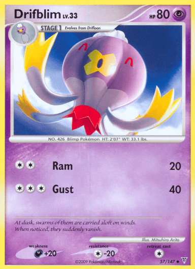Drifblim, Supreme Victors 57