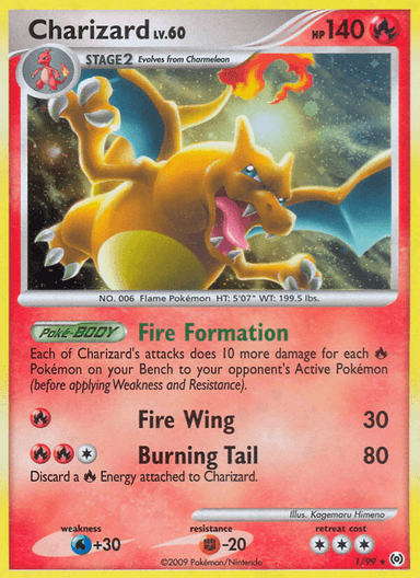 Charizard, Arceus 1