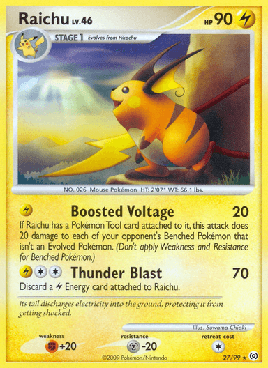 Raichu, Arceus 27