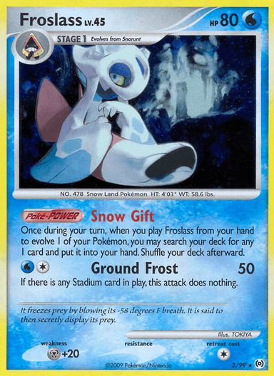 Froslass, Arceus 2