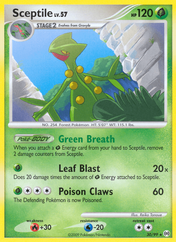 Sceptile, Arceus 30