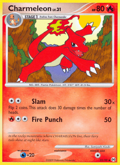 Charmeleon, Arceus 35