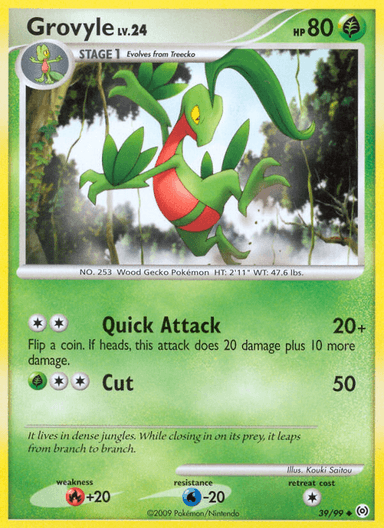 Grovyle, Arceus 39