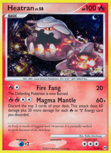 Heatran, Arceus 3