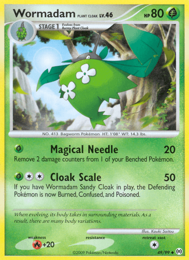 Wormadam Plant Cloak, Arceus 49