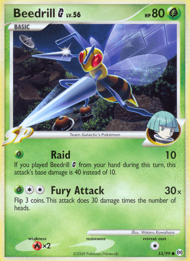 Beedrill G, Arceus 53