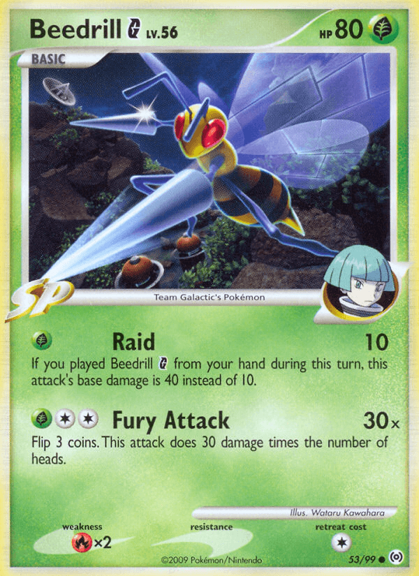Beedrill G, Arceus 53