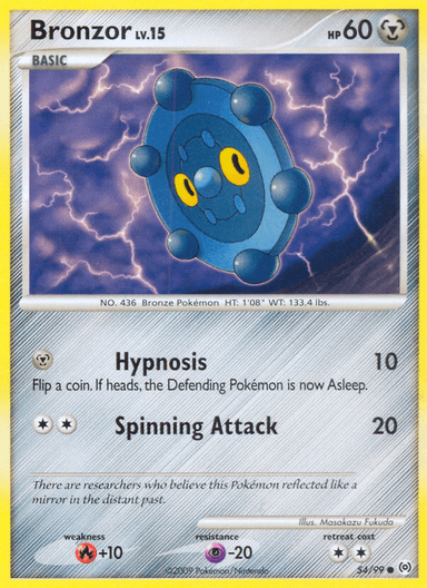 Bronzor, Arceus 54