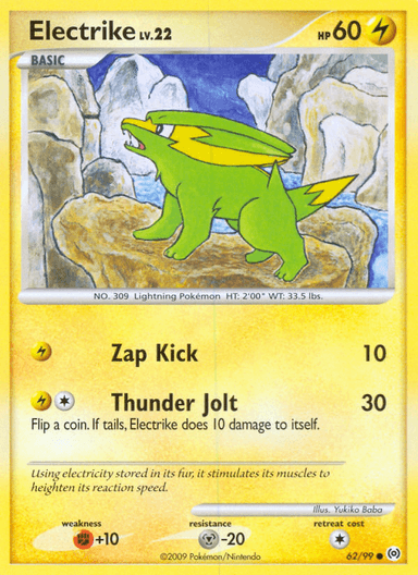 Electrike, Arceus 62