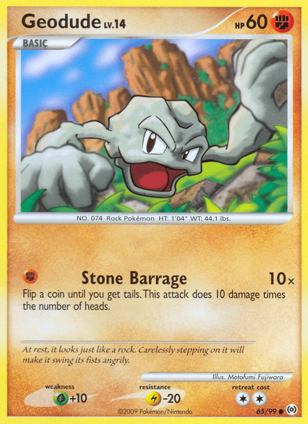 Geodude, Arceus 65