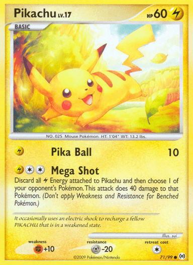 Pikachu, Arceus 71