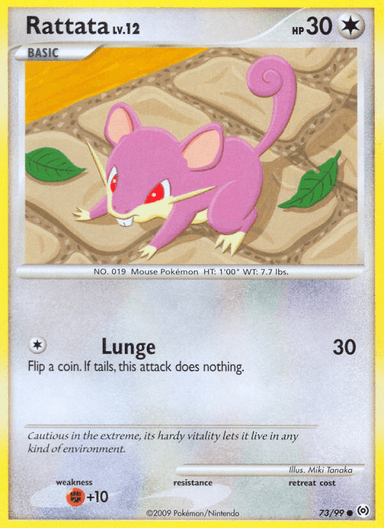 Rattata, Arceus 73