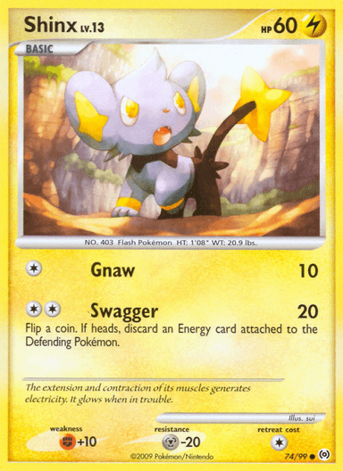 Shinx, Arceus 74