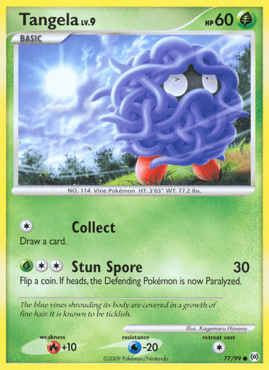 Tangela, Arceus 77