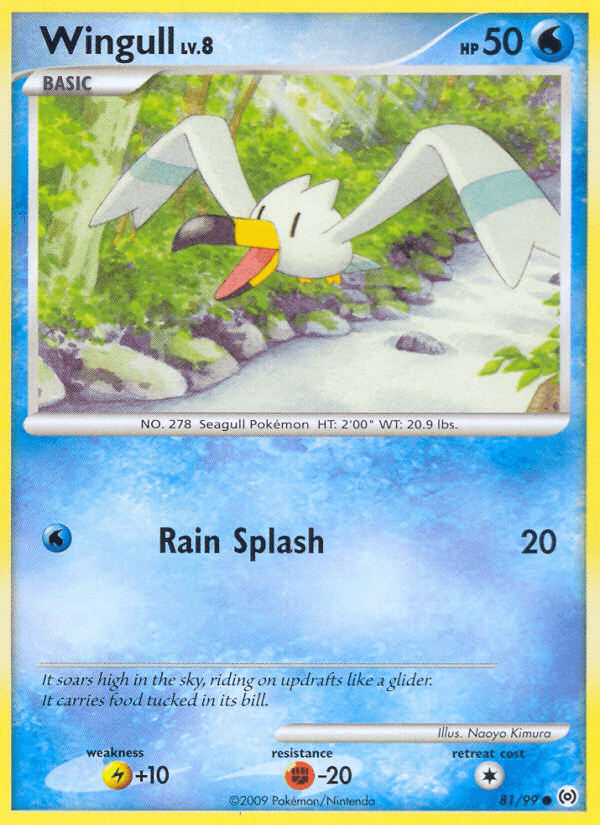 Wingull, Arceus 81