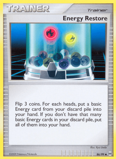 Energy Restore, Arceus 86
