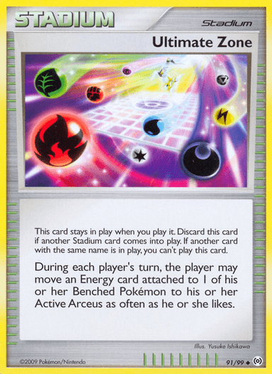 Ultimate Zone, Arceus 91