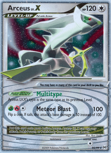 Arceus LV.X, Arceus 95