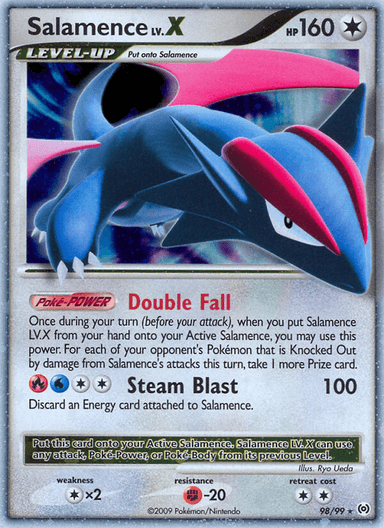 Salamence LV.X, Arceus 98