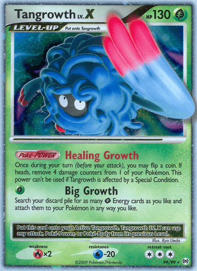 Tangrowth LV.X, Arceus 99