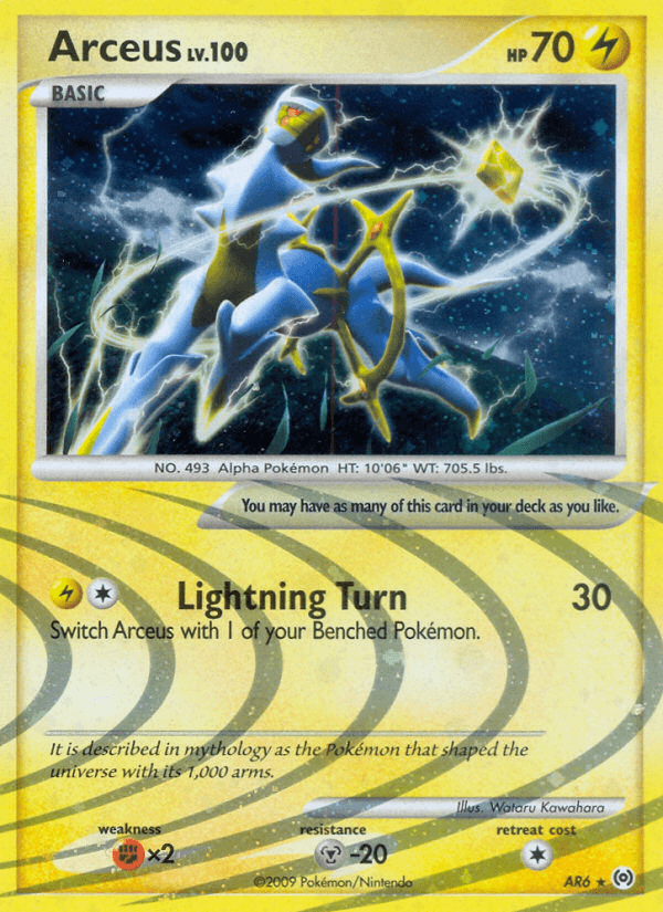Arceus, Arceus AR6