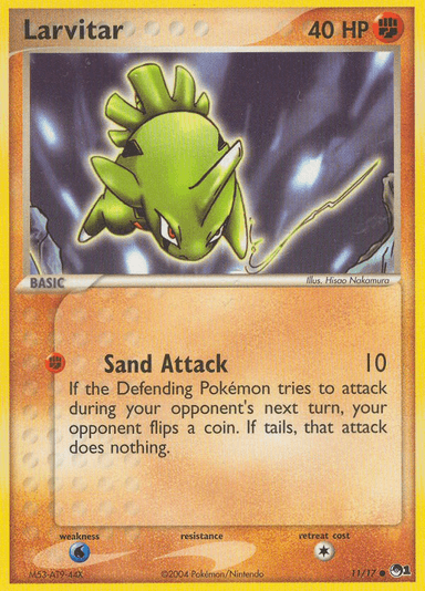 Larvitar, POP Series 1 11