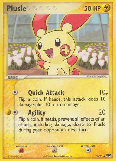 Plusle, POP Series 1 13