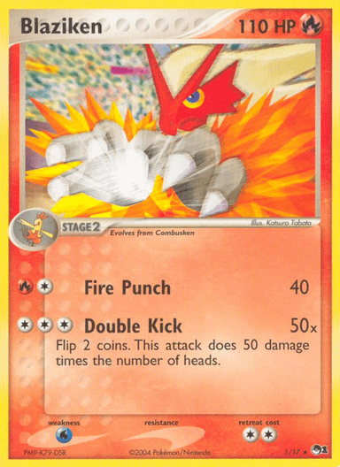 Blaziken, POP Series 1 1
