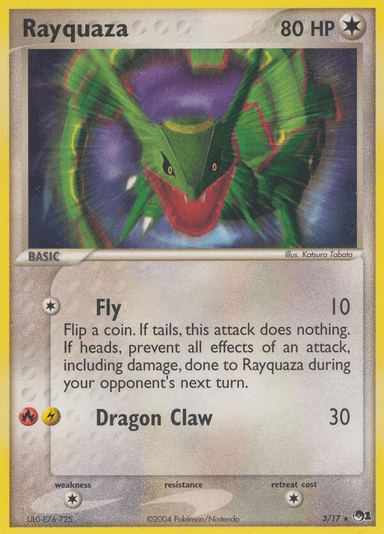 Rayquaza, POP Series 1 3