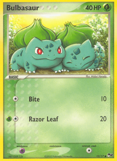 Bulbasaur, POP Series 2 12
