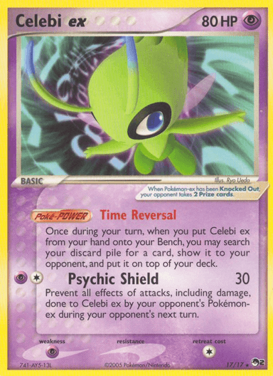 Celebi ex, POP Series 2 17
