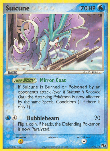 Suicune, POP Series 2 4