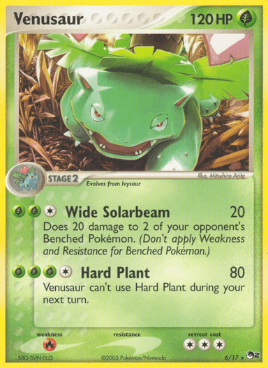 Venusaur, POP Series 2 6
